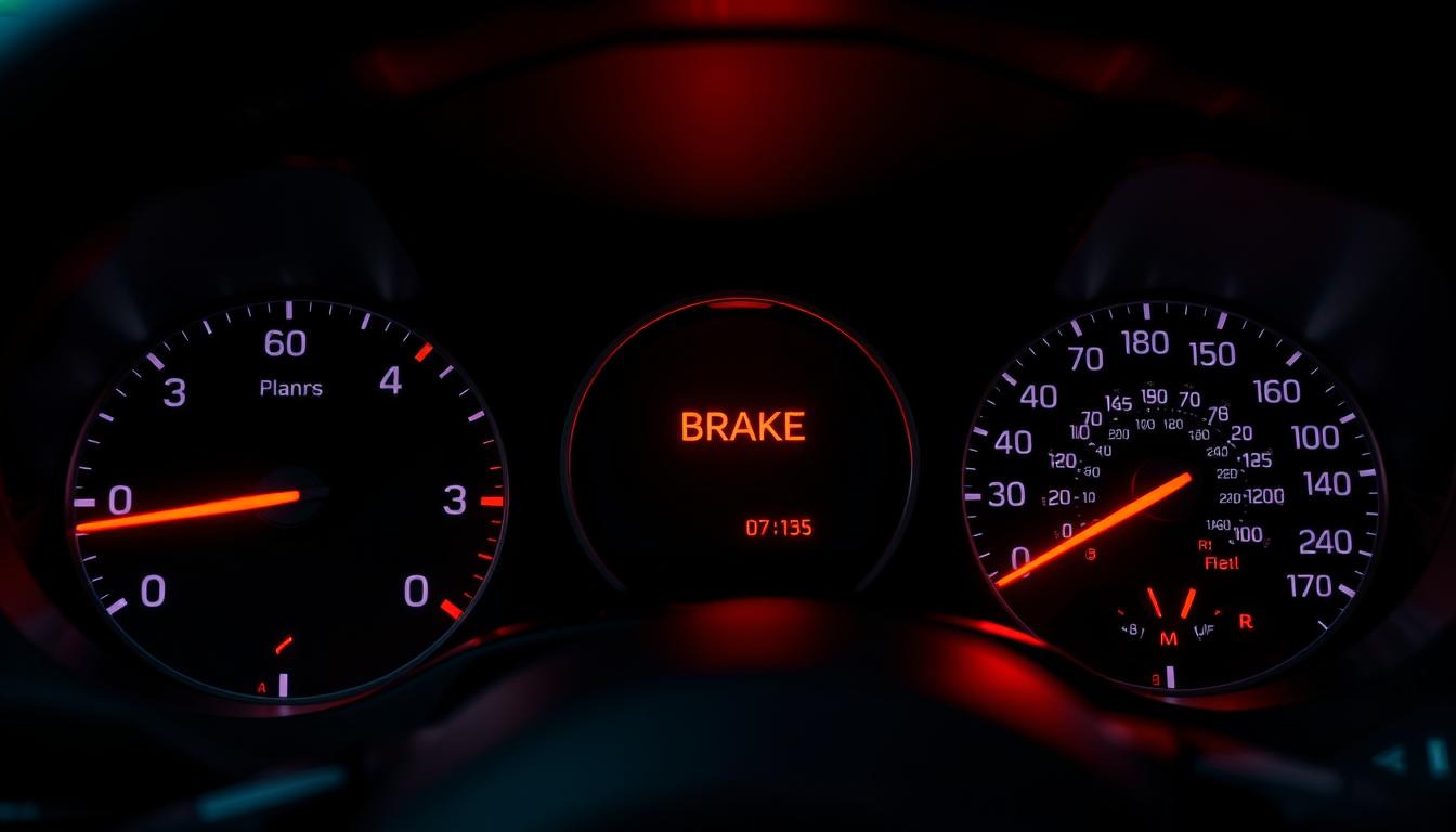 Brake system warning light stays on while driving