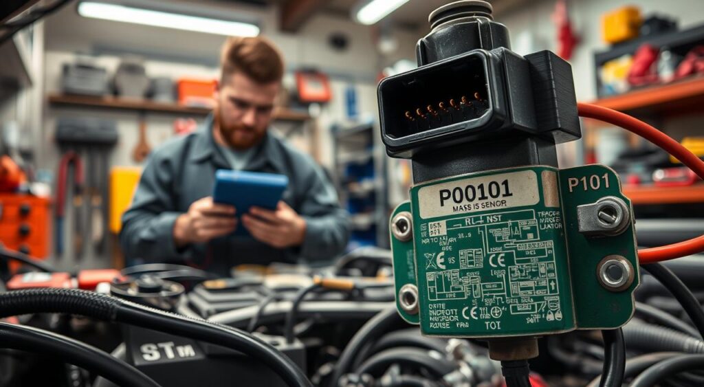 P0101 mass air flow sensor circuit range performance