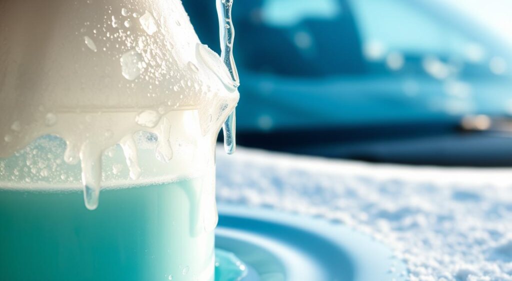 Windshield washer fluid frozen how to thaw