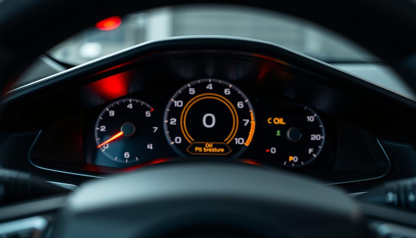 Red oil pressure light vs yellow oil level light