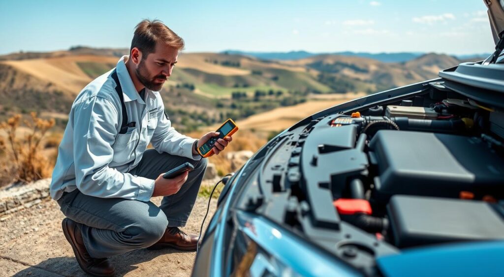 Loss of power when accelerating uphill