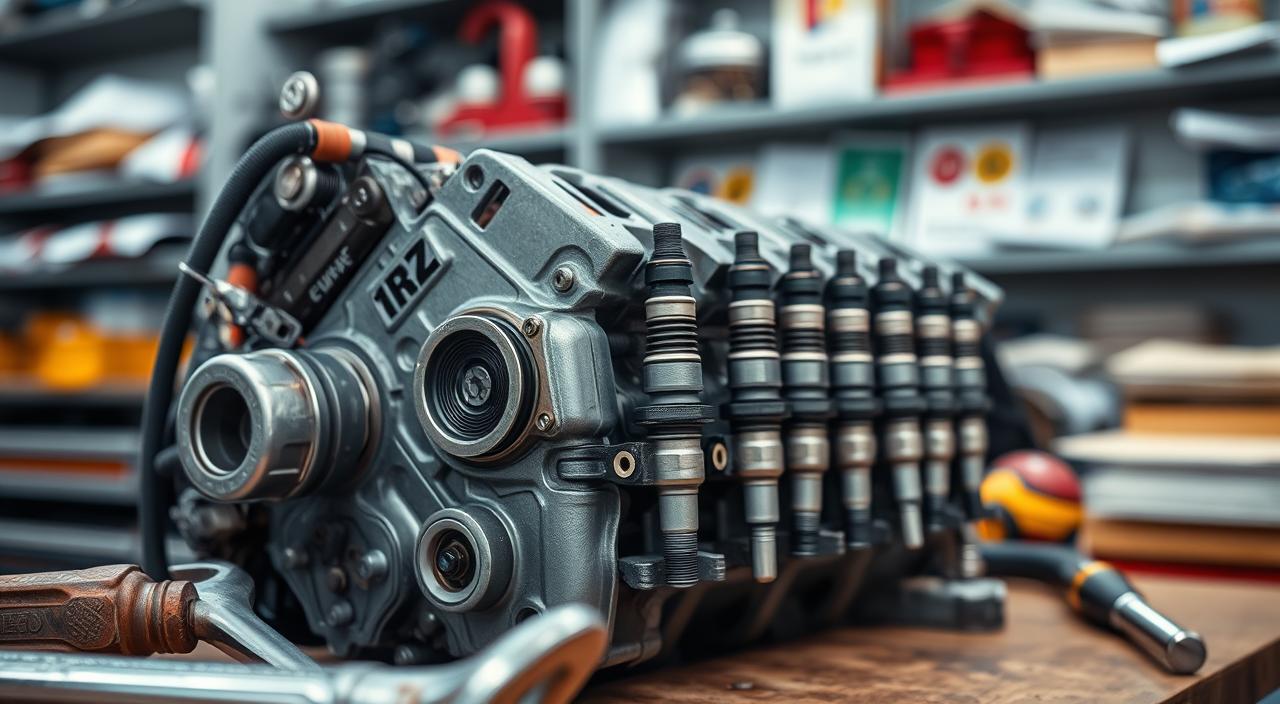 Engine knocking sound at low RPM